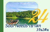 3วัน2คืน Soul Need เขาสก 3วัน2คืน Soul Need เขาสก